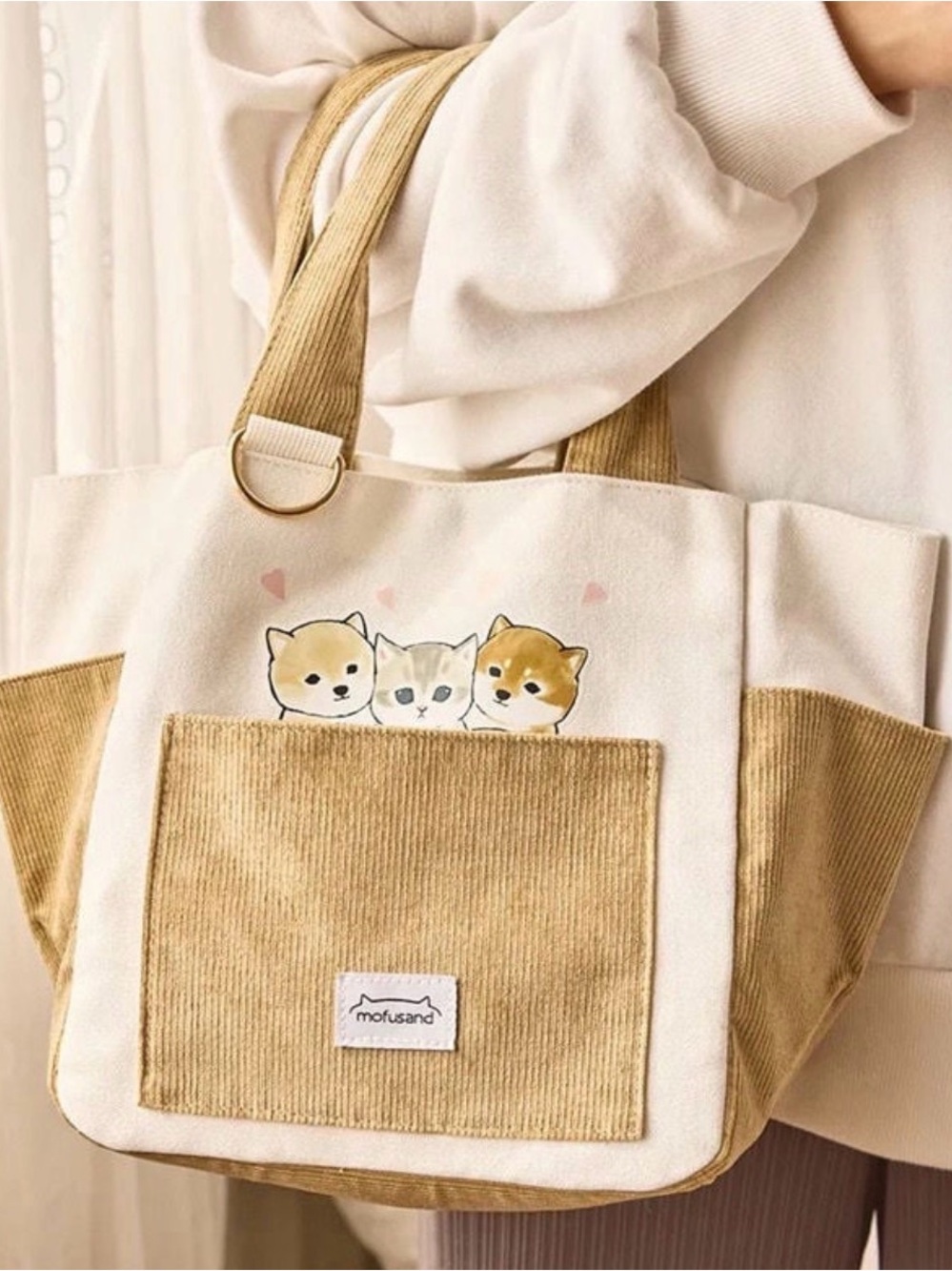 Mofusand storage bag/hand bag